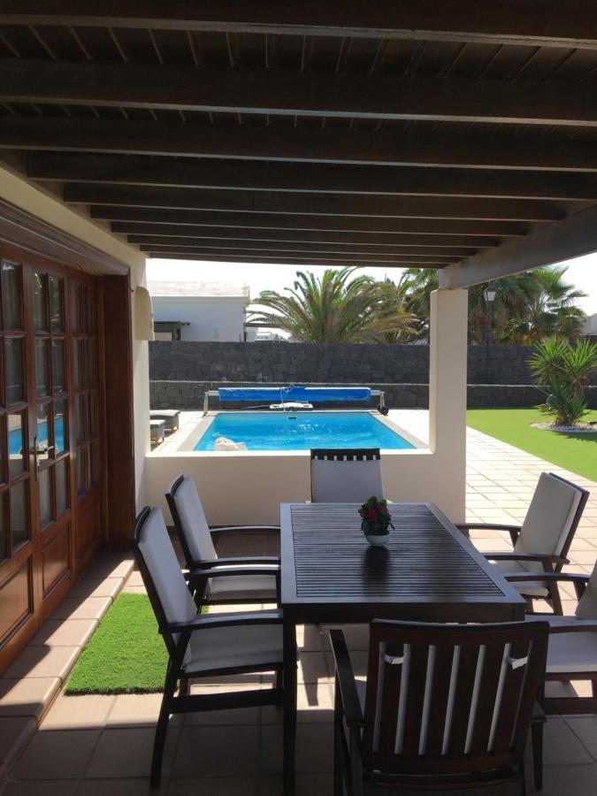 Luxury 3Bed Villa With Heated Private Pool, Full Sky And Free Wifi Playa Blanca  Luaran gambar